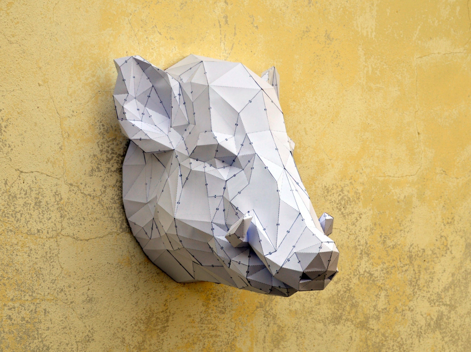 Make Your Own Wild Boar. Wild Animal Paper Crafts Wild