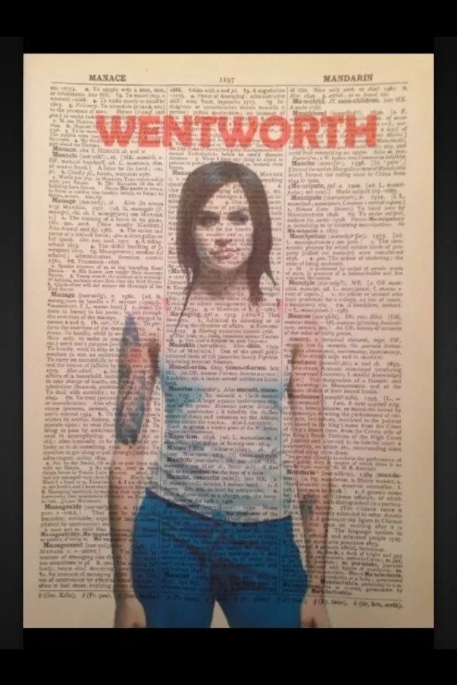 Franky Frankie Doyle Wentworth Print Nicole da Silva Picture