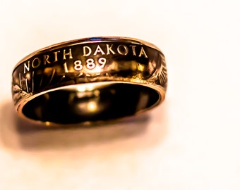 US State Quarter Coin Ring, State Quarter Ring, Coin Ring, State Quarter Coin Ring, US State Quarter Ring, Coin Ring, Coin Ring, Coin Ring