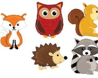 2015 arrivals woodland new shoes birt woodland Clipart creatures Large mylar hday Woodland Raccoon