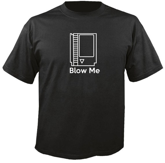 nes blow me shirt