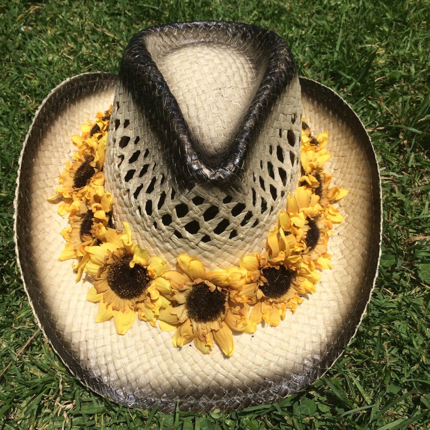Sunflower Sunshine Cowgirl Hat
