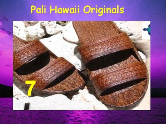 Pali Hawaii Sandals Size Chart