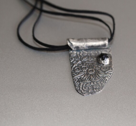 Items similar to Fine silver pendant... on Etsy