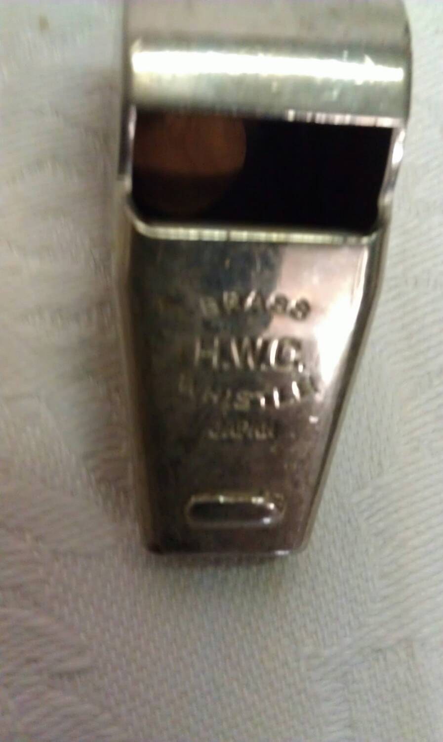 Brass H. W. C. Whistle Japan