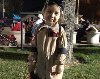 Kids Ghostbusters Costume Ghostbuster Uniform Jumpsuit Flightsuit ONLY Halloween Costume Custom Made
