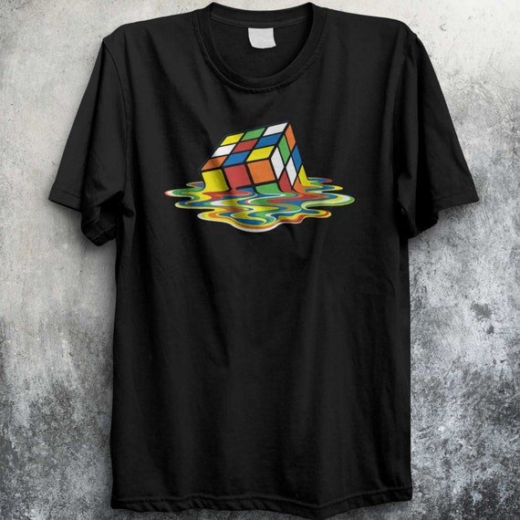 melting cube t shirt