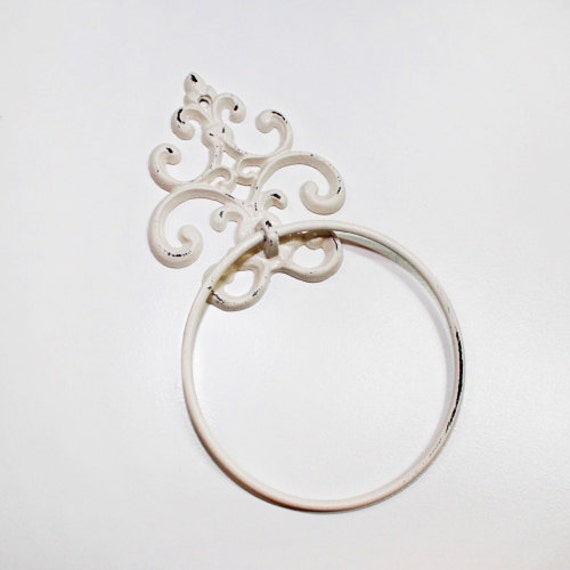 ornate cast iron towel ring shabby chic bathroom by cjhomedesign ornate cast iron towel ring shabby chic bathroom by cjhomedesign