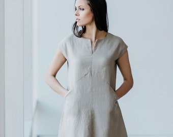 Linen Dress Motumo 15S3