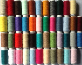 Webster Craft Pack of 46 Acrylic Punch Needle Embroidery Yarns