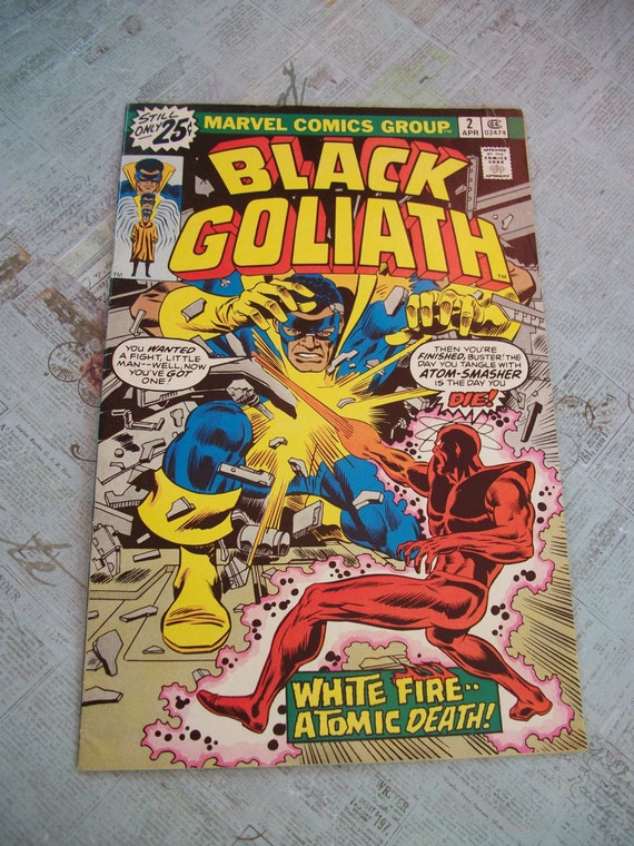 Vintage Marvel Comics Group “Black Goliath” Vol 1, No. 2, April, 1976