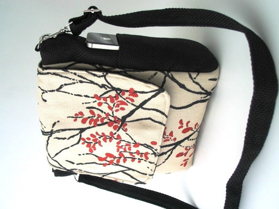 crossbody handbag cherry blossom bag womens backpack by daphnenen