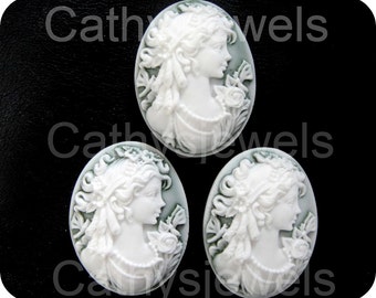 Victorian Woman Portraiture Cameo