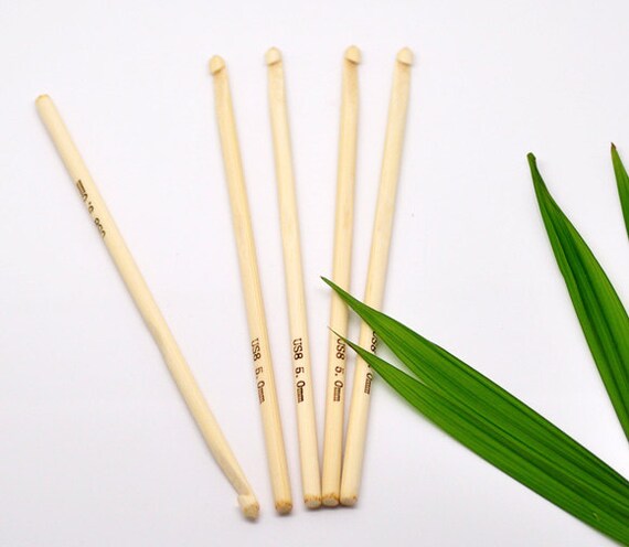 hook in uk h crochet Bamboo from size Crochet 5mm   UK 6 Hook   H/8