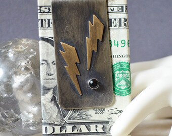 Lightning Bolt Money Clip