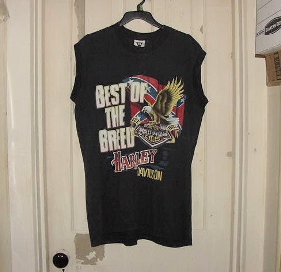 harley davidson sleeveless t shirt