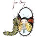 Butterfly Girl Print Monarch Cute Nursery Art Girl Wall Decor--Inner Beauty