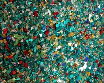 German Glass Glitter -Sea Glass