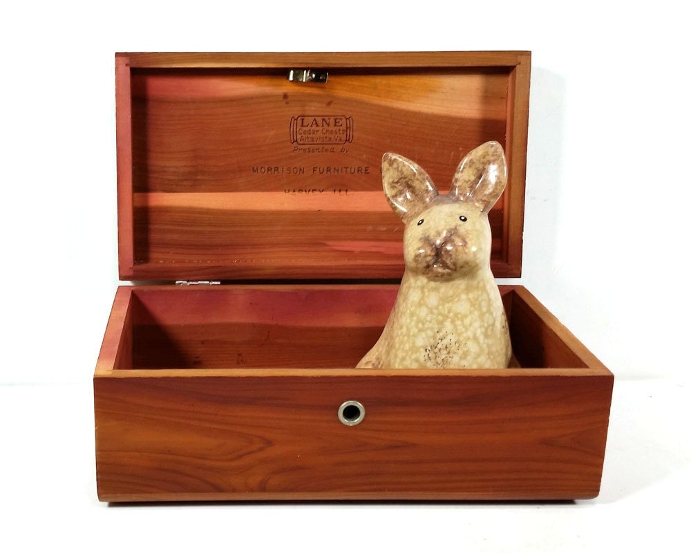Vintage Lane Wood Box – Mini Cedar Chest, Lane Cedar Chests – Haute Juice