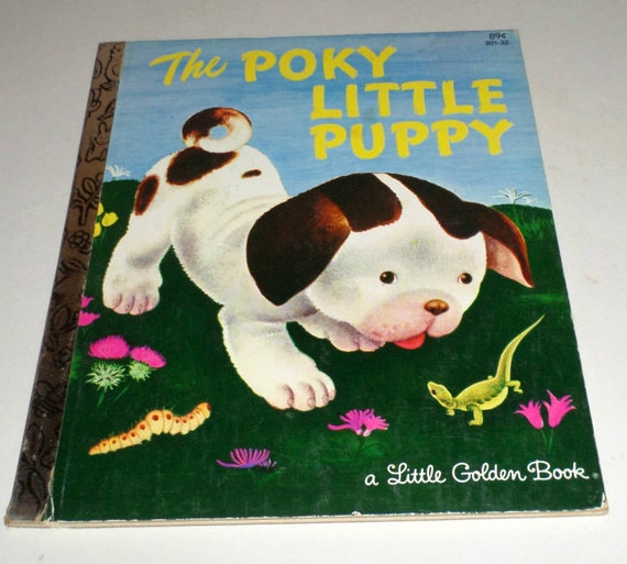 The Pokey Little Puppy Book Vintage Golden Book By Carriesattic