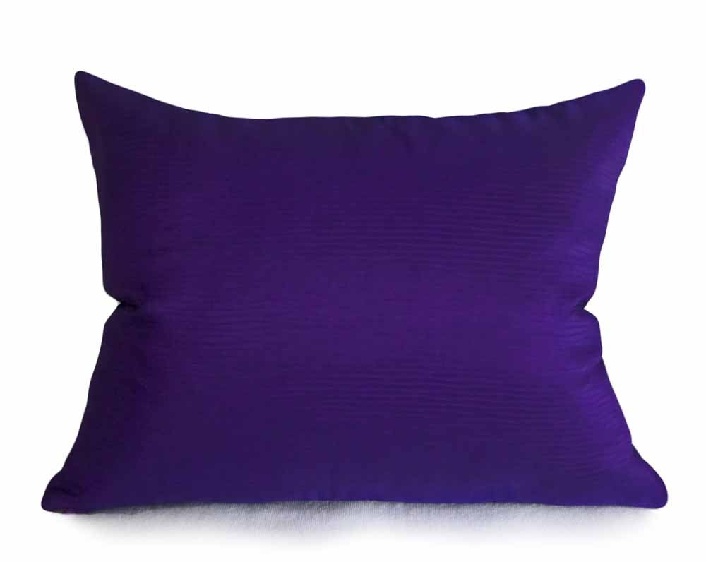 Jewel Tone Purple Pillow Holiday Pillows 14x18 by PillowThrowDecor