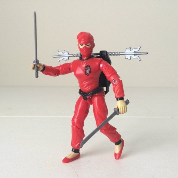 ninja figure gi joe action red Figure Joe Action Jinx GI 1980s GI Joe Ninja the Toy