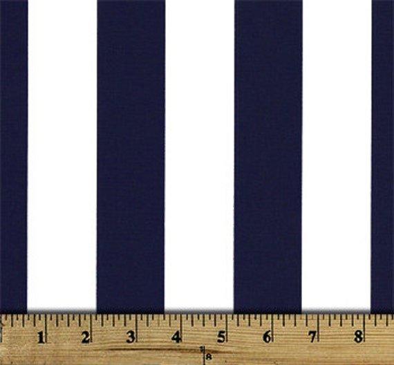 Navy and white striped placemat 12x12 Table square
