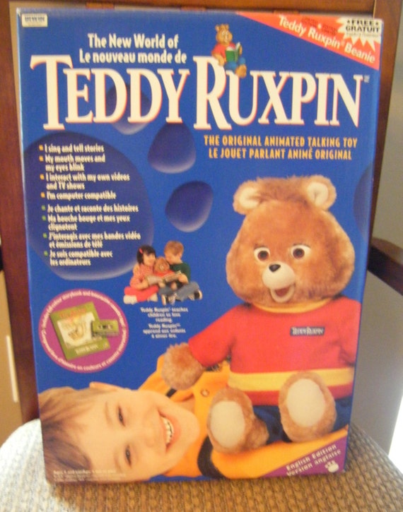 teddy ruxpin in box