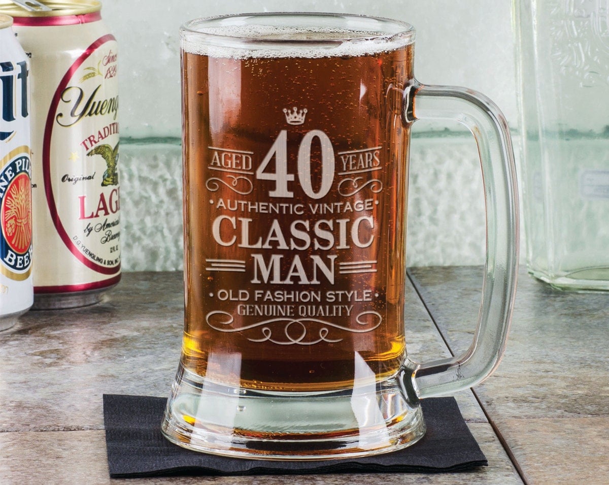 40th-birthday-classic-man-16oz-beer-stein-mug-engraved-present