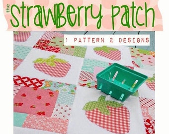 the Strawberry Patch quilt pattern