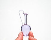 Miniature Pitcher in Purple, Hand Blown Glass