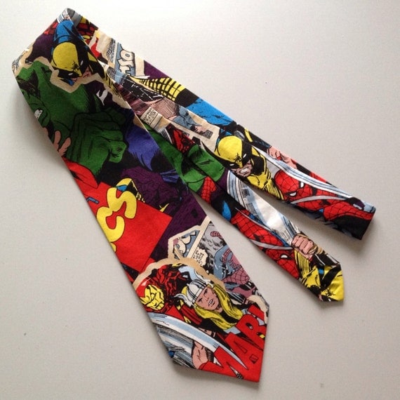Ready to ship Superhero Ties Men's by CreationsBySBDesigns