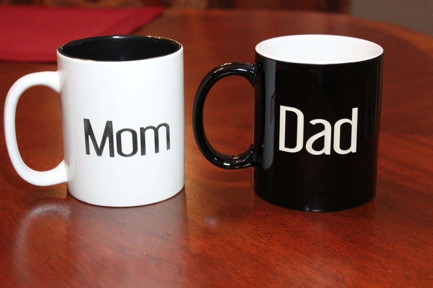 Mom And Dad Personalized Engraved Coffee Cup Personalized 1547