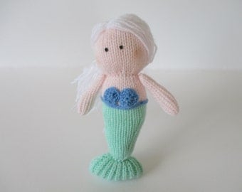 Marina the Mermaid toy knitting patterns