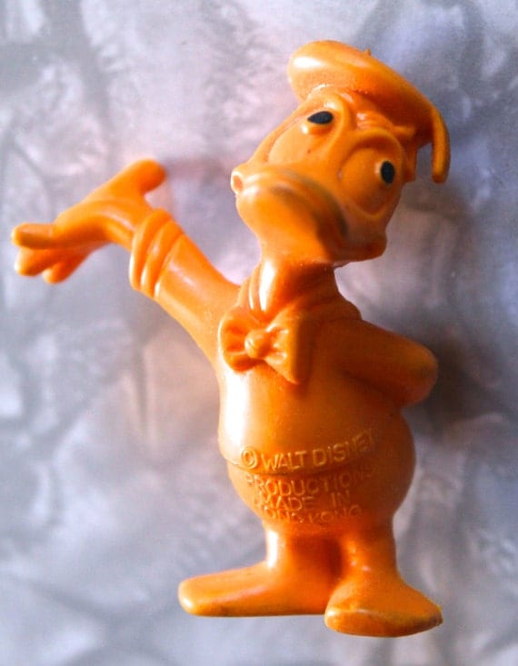 vintage rubber donald duck