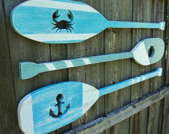 Lake House Wall Art decorative wooden oar nautical cutout lake house decor Lake House Wall Art decorative wooden oar nautical cutout lake house decor