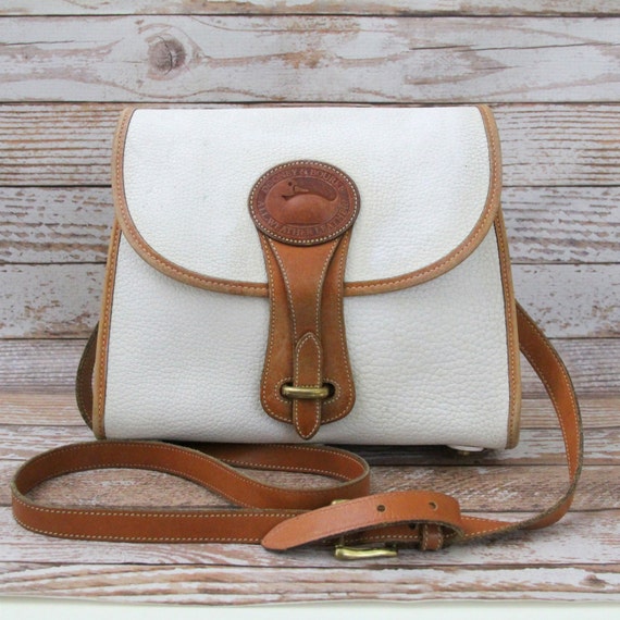 dooney and bourke white shoulder bag