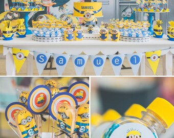 Minions Birthday | Minions Party | Minions Party Printable | Minions Decorations | Minions Printable