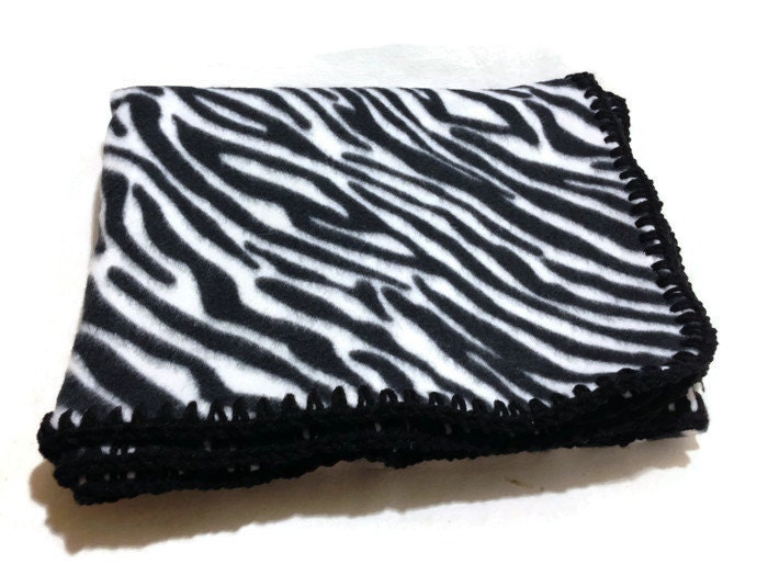 Zebra Print Blanket Zebra Fleece Throw Animal Print Throw