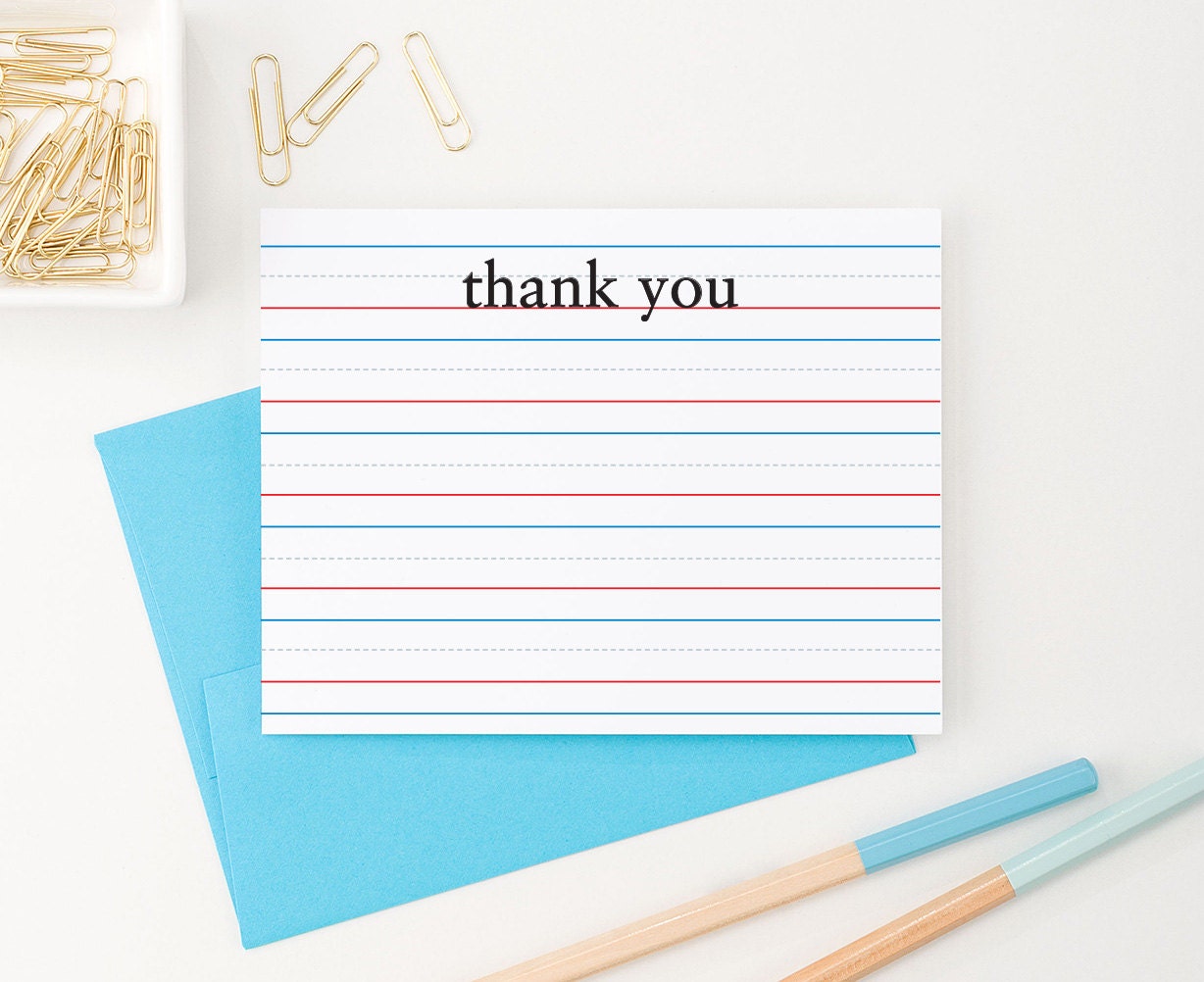 Personalized Stationery for kids Teacher Stationery