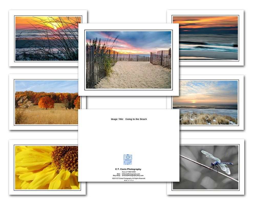 Photo Note Cards Make your own set Choose from my Note Card