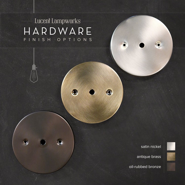 Downrod Pendant Light with 8 Clear Rounded by lucentlampworks