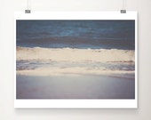 ocean photograph, blue, water, waves, purple, beach photography, nautical, color photography, nature photograph, peaceful