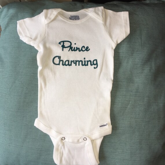 Prince Charming Onesie by Hookedoncrochets on Etsy