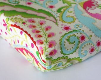Changing Pad Cover, Baby Girl Nursery Bedding, Boho Nursery, Kumari Garden Change Mat Cover