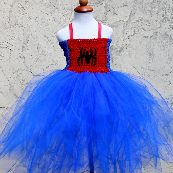 Spiderman Tutu Dress. Spidergirl Costume Spidermantheme