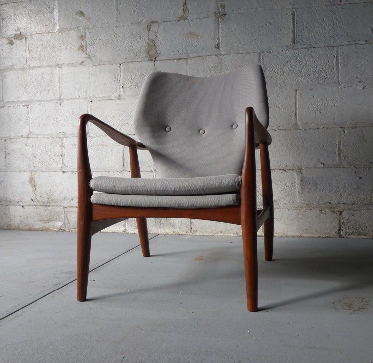 mid century Modern LOUNGE CHAIR Armchair by CIRCA60 on Etsy