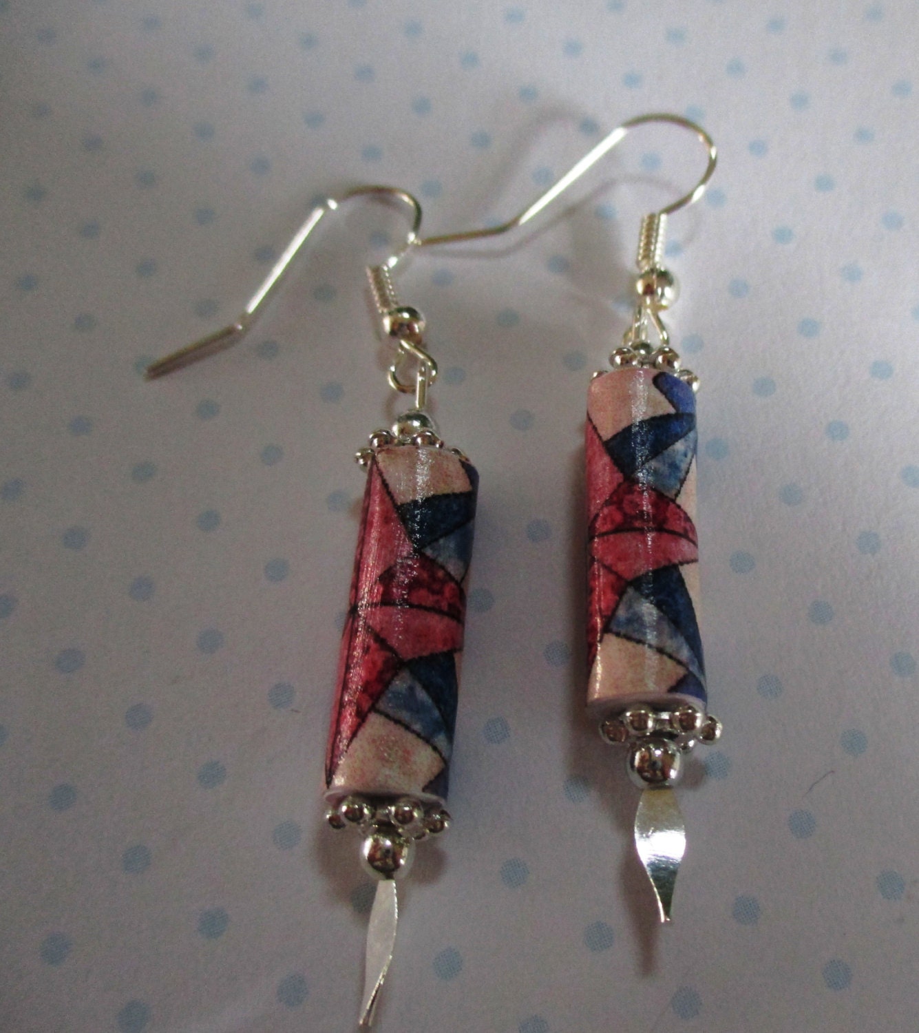 paper-bead-earrings-star-quilt-pattern-paper-jewelry