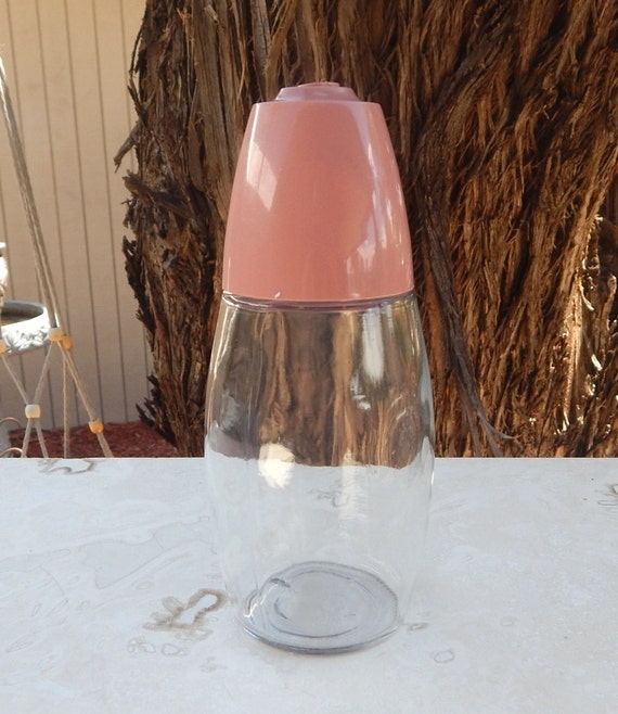 Pink Sugar Dispenser Mauve Sugar Dispenser by nenafayesattic