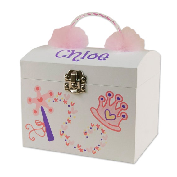 Personalized Musical Ballerina Jewelry Box for Girls Ballet